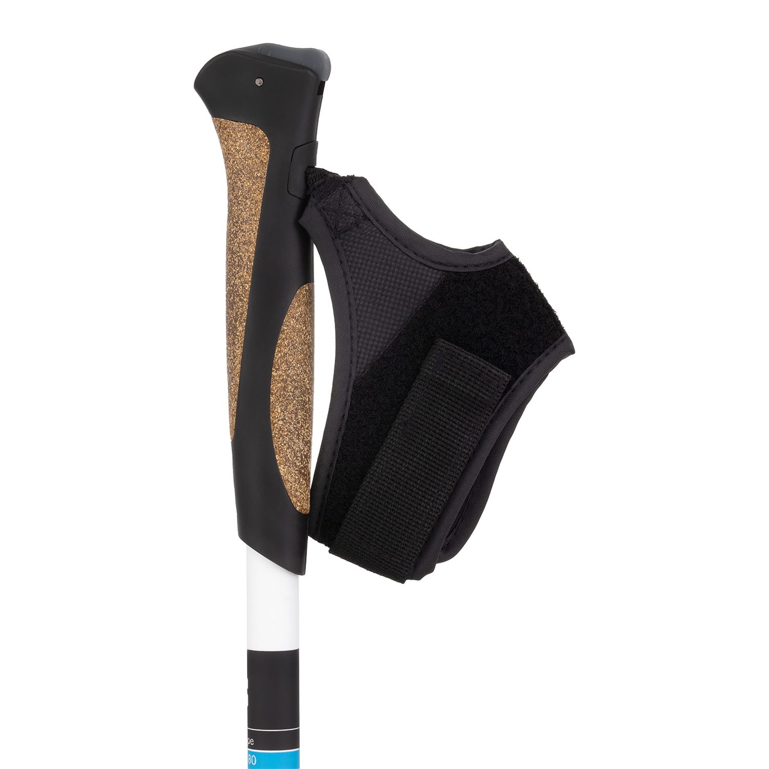 KLARFIT Muxia FX Essential, nordic walking palice, 10 % karbón, 100 cm, korkové rukoväte – Obrázok 4