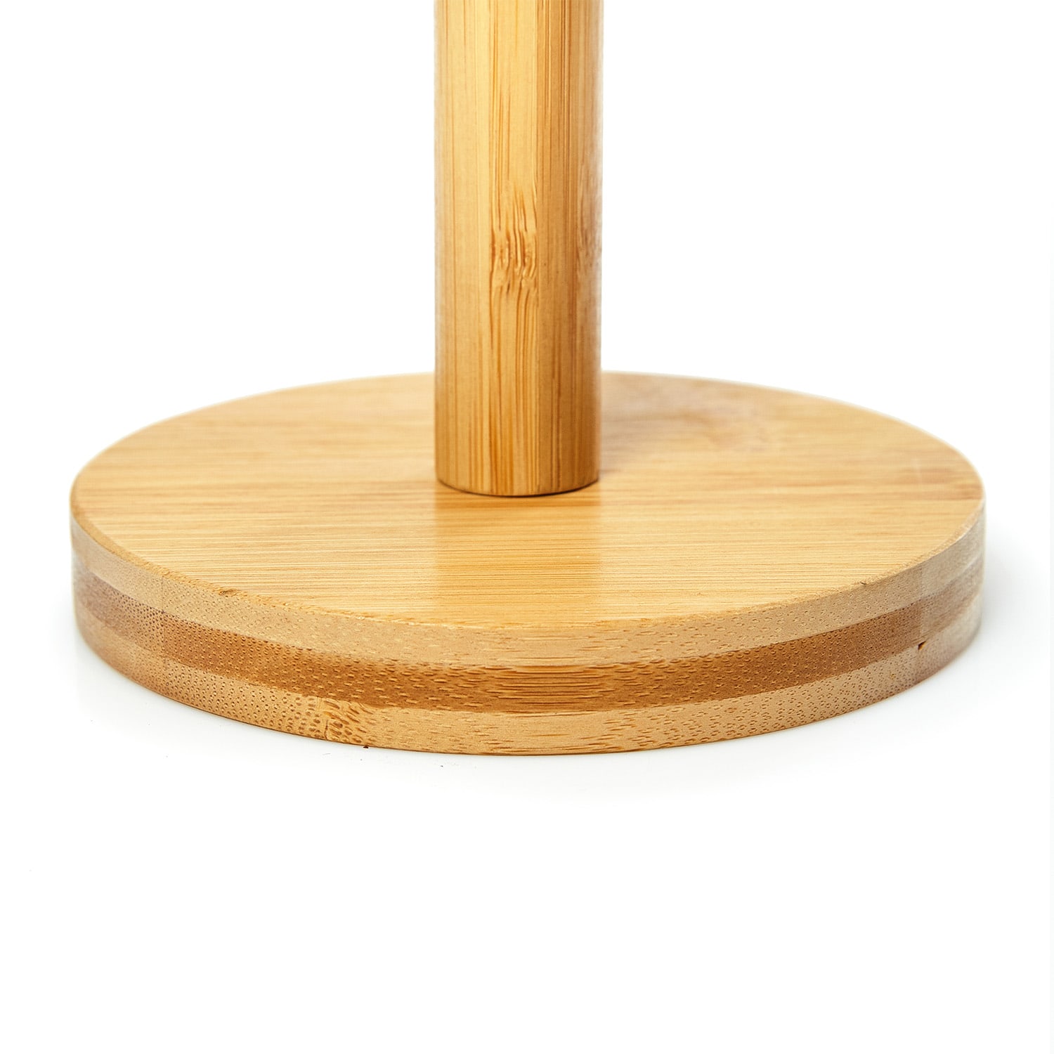 Klarstein Držiak na papierové utierky, s vodítkom, držiak na papierové utierky, 15 x 35,5 cm, bambus – Obrázok 5